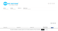 Desktop Screenshot of newarteditions.com